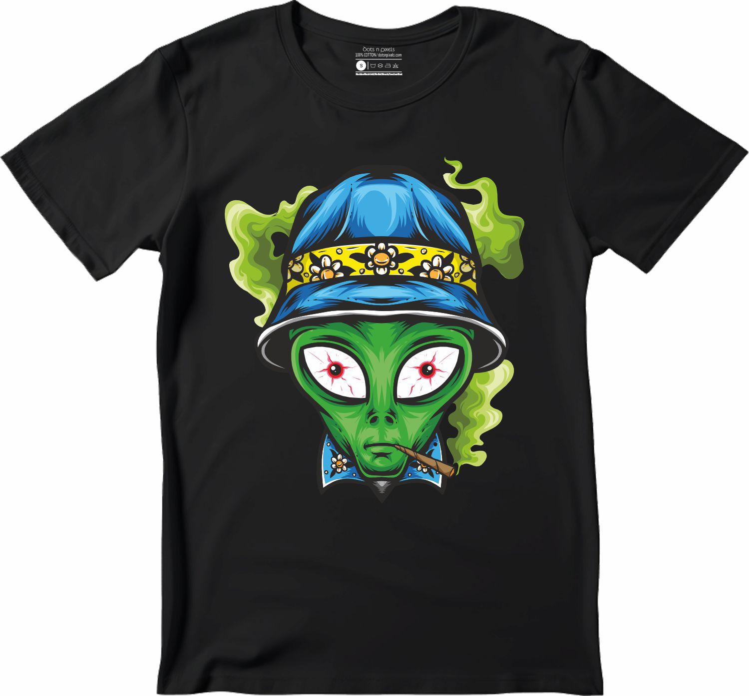 Alien with Bucket Cap