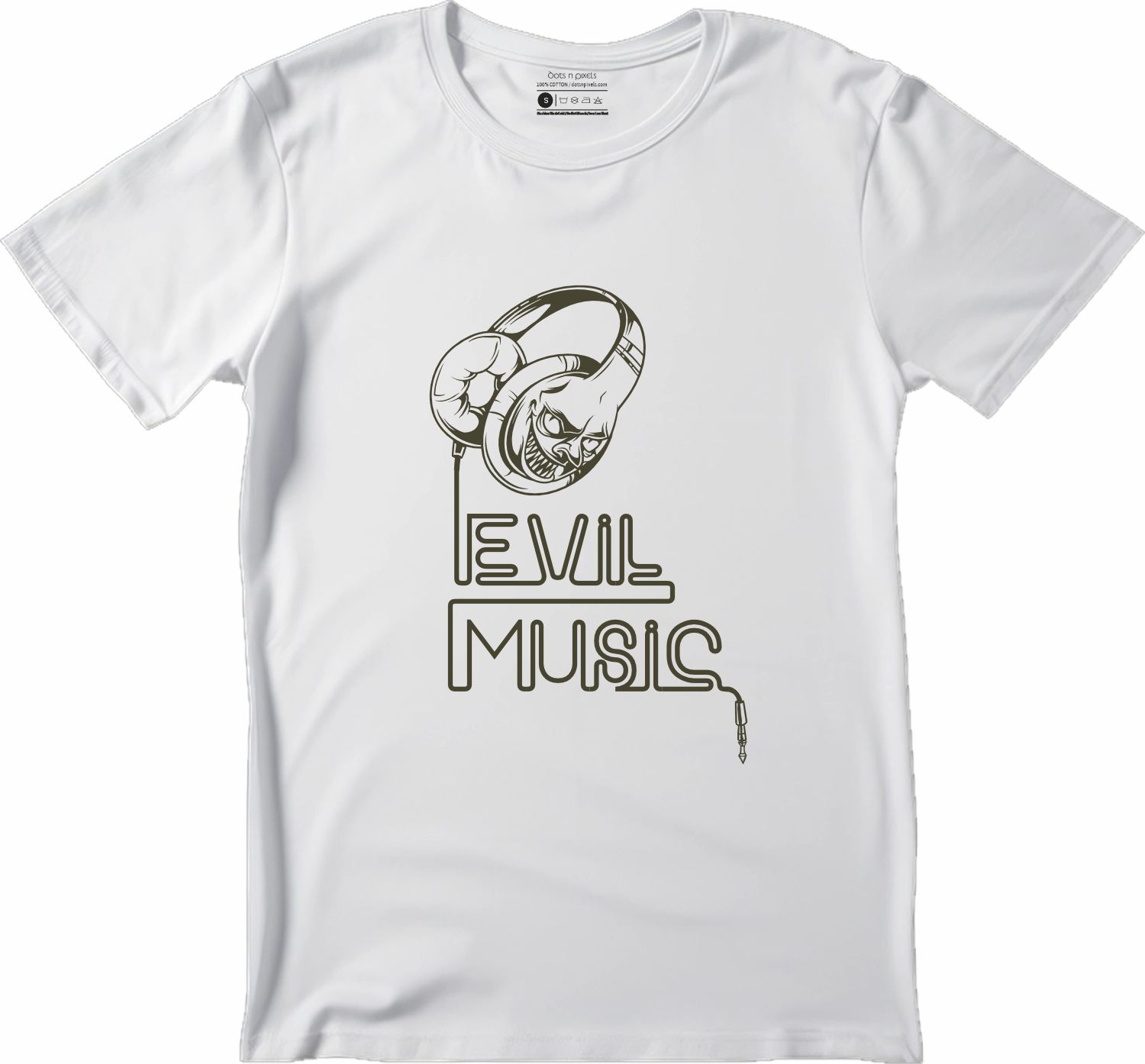 Evil Music Tshirt