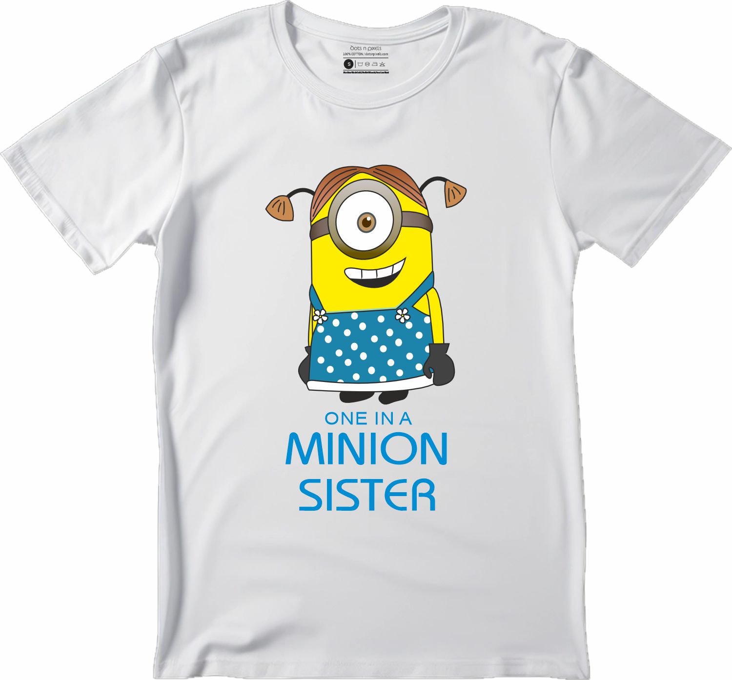 One in a Minion Sister T-shirt