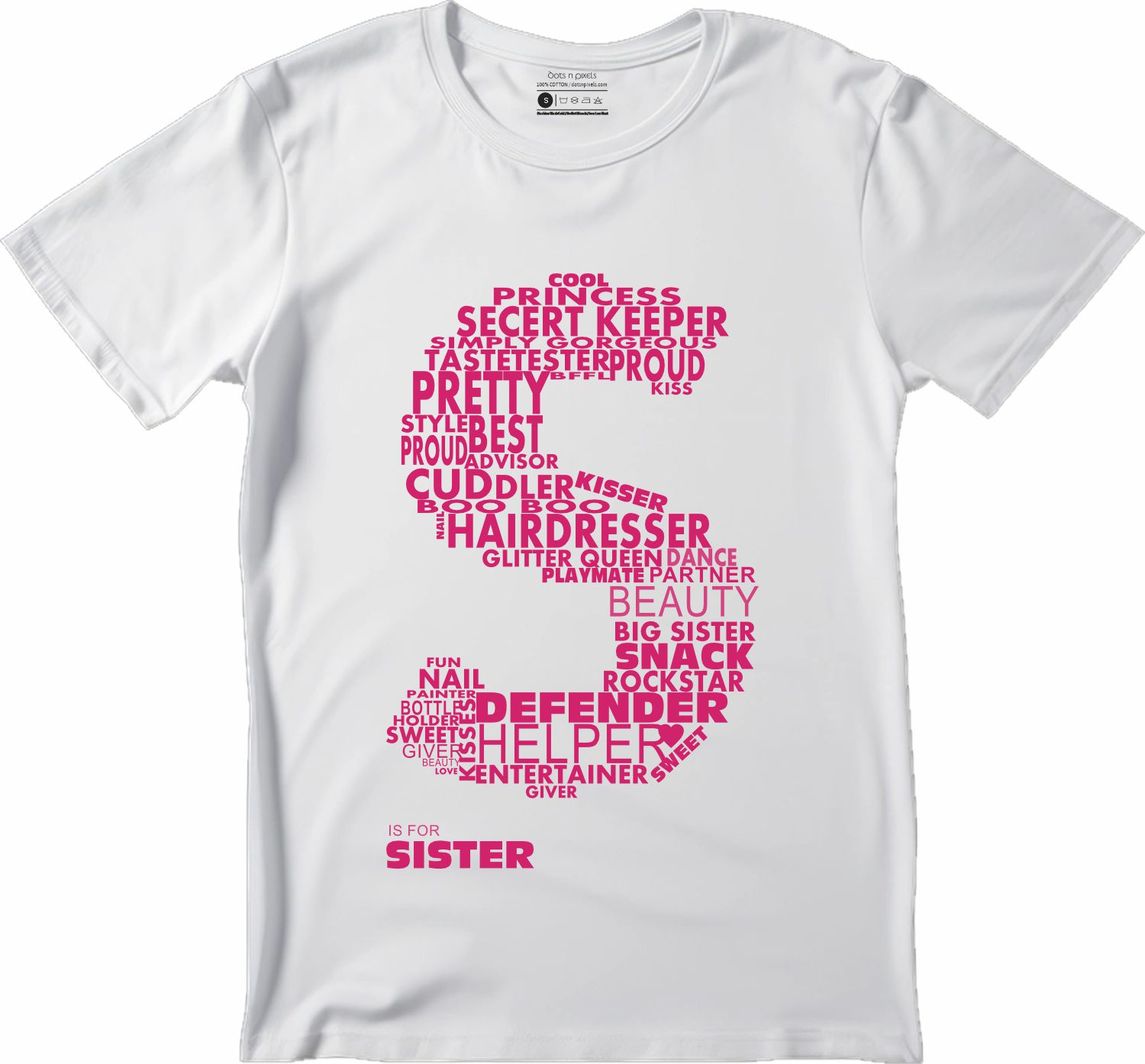 S for Sister T-shirt